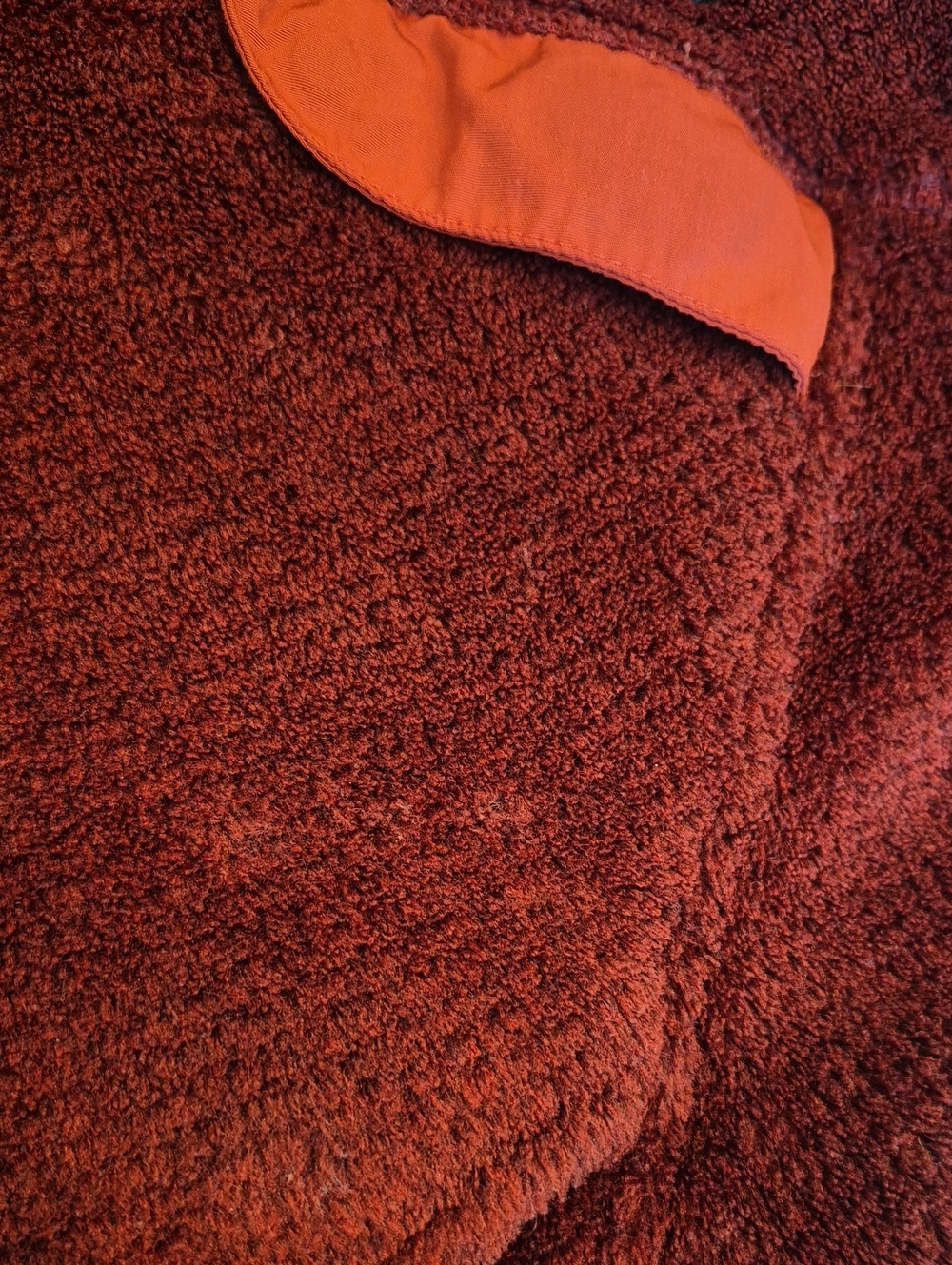 XS/S Patagonia Burgundy Re-Tool Snap-T Cozy Polartec Pullover Kangaroo Pocket - Picture 14 of 16